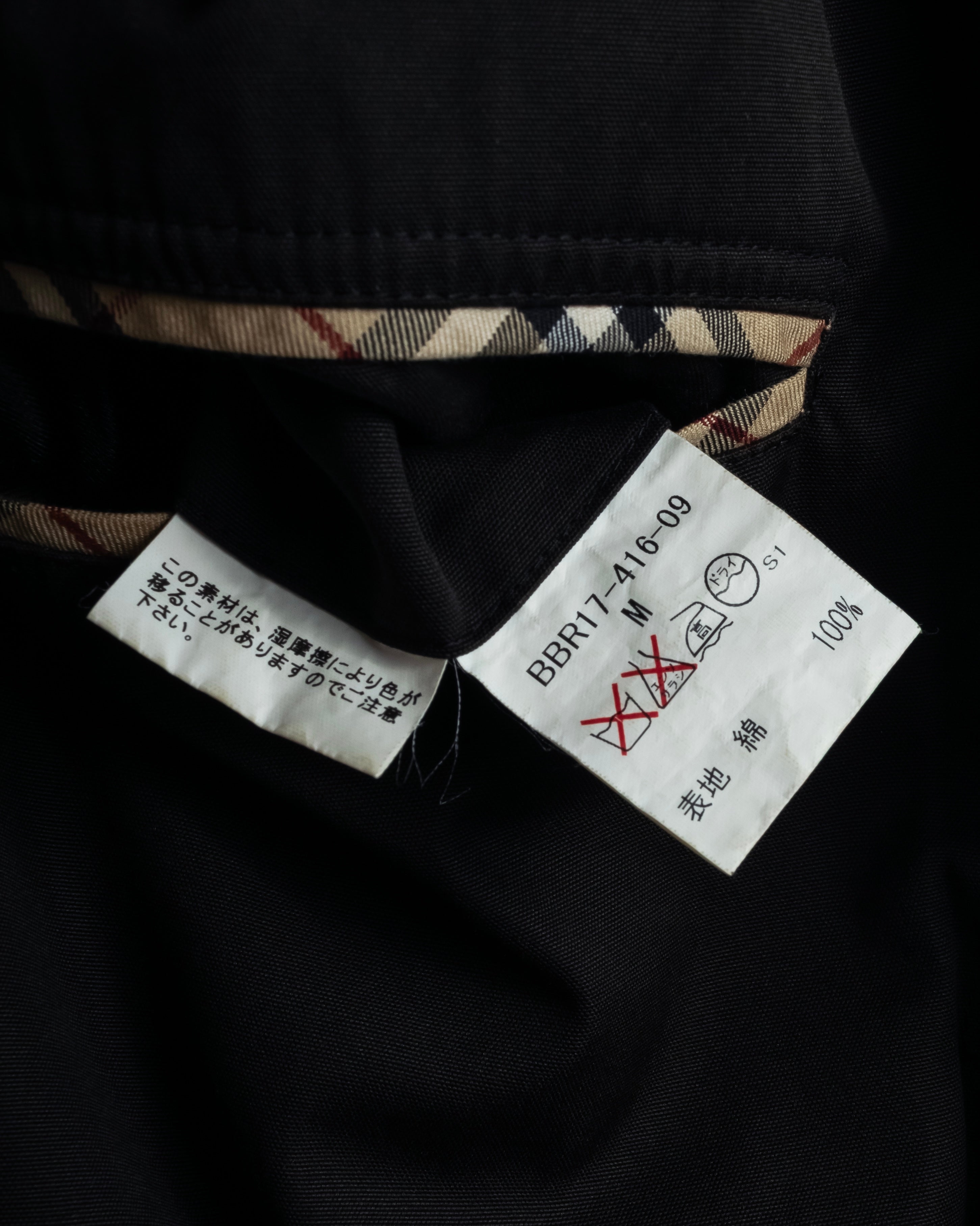 "BURBERRY" Cotton faded tailored jacket