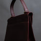 "Cartier" Jewelry inspiration bordeaux color trapezoid hand bag