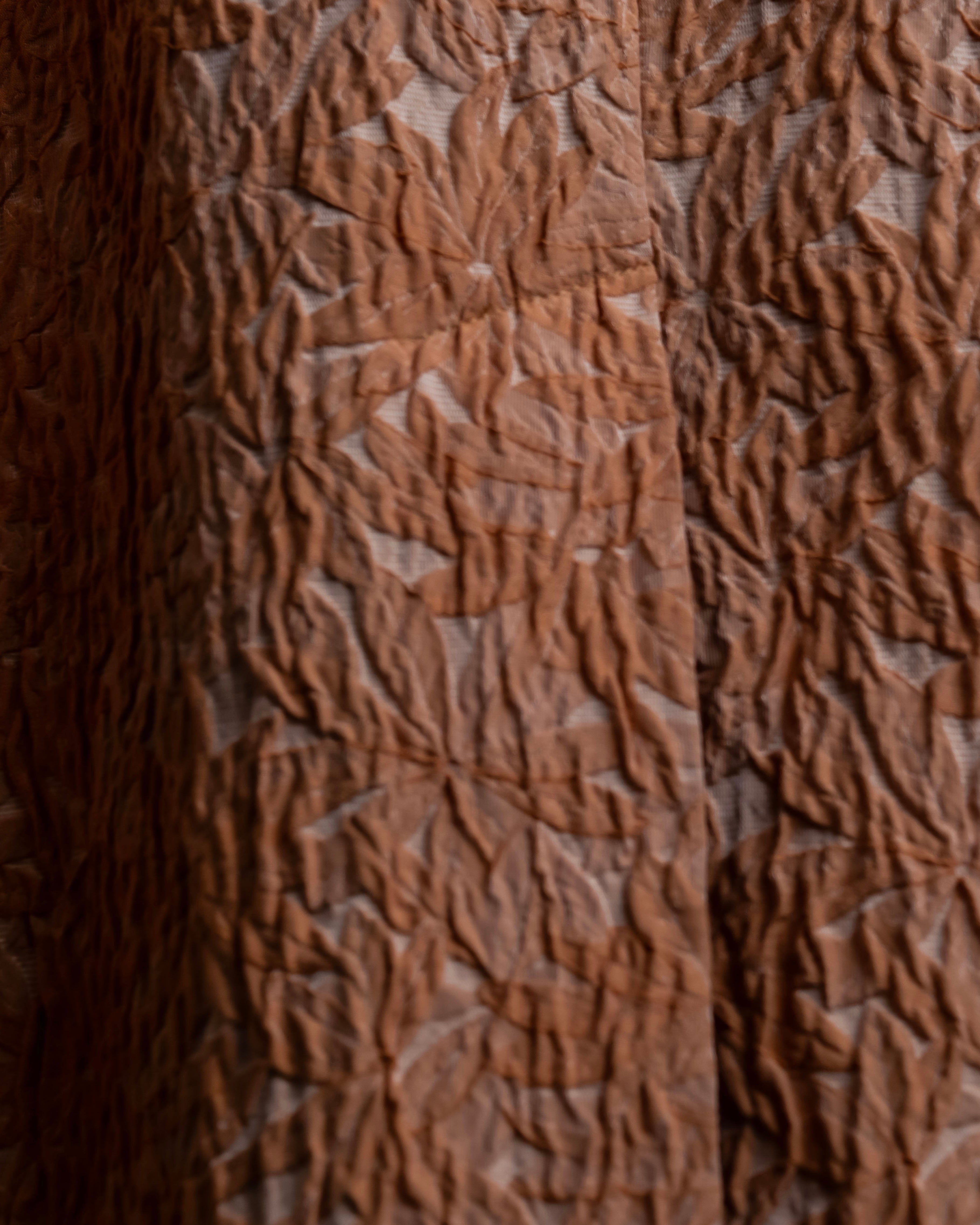 “MARNI 13SS” flower embossed attached design jacket