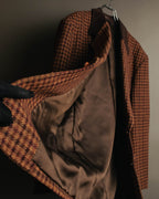 “Christian Dior Monsieur” 80’s-90’s houndstooth wool tailored jacket