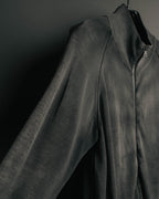 "PRADA" 90's-00's Minimal cotton zip cardigan