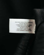 -MOOD Vintage Collections- 00’s Minimal black supima cotton knit