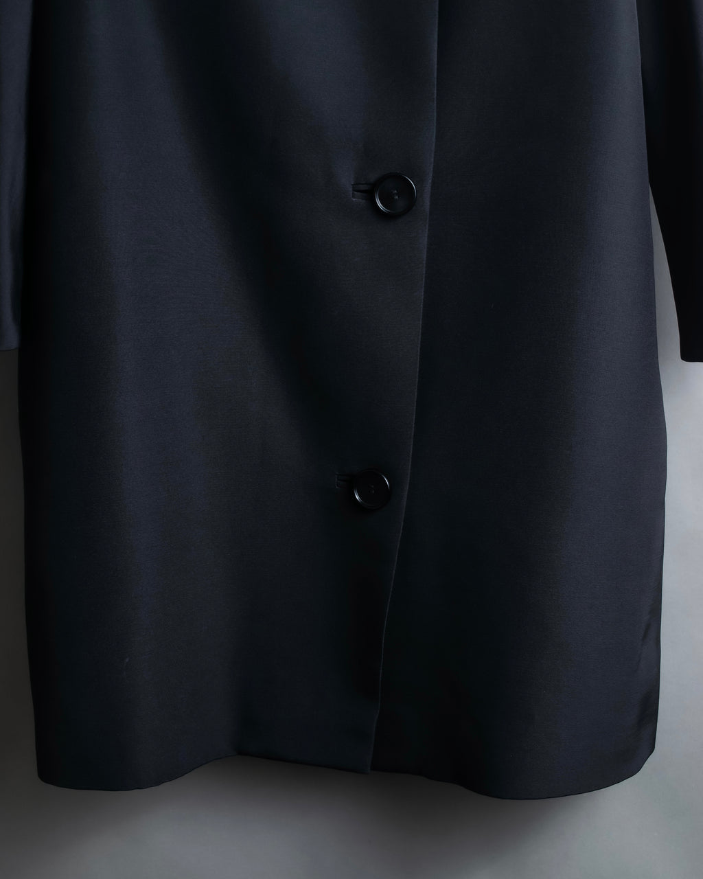 "BALENCIAGA EDITION" Half sleeve design collarless jacket