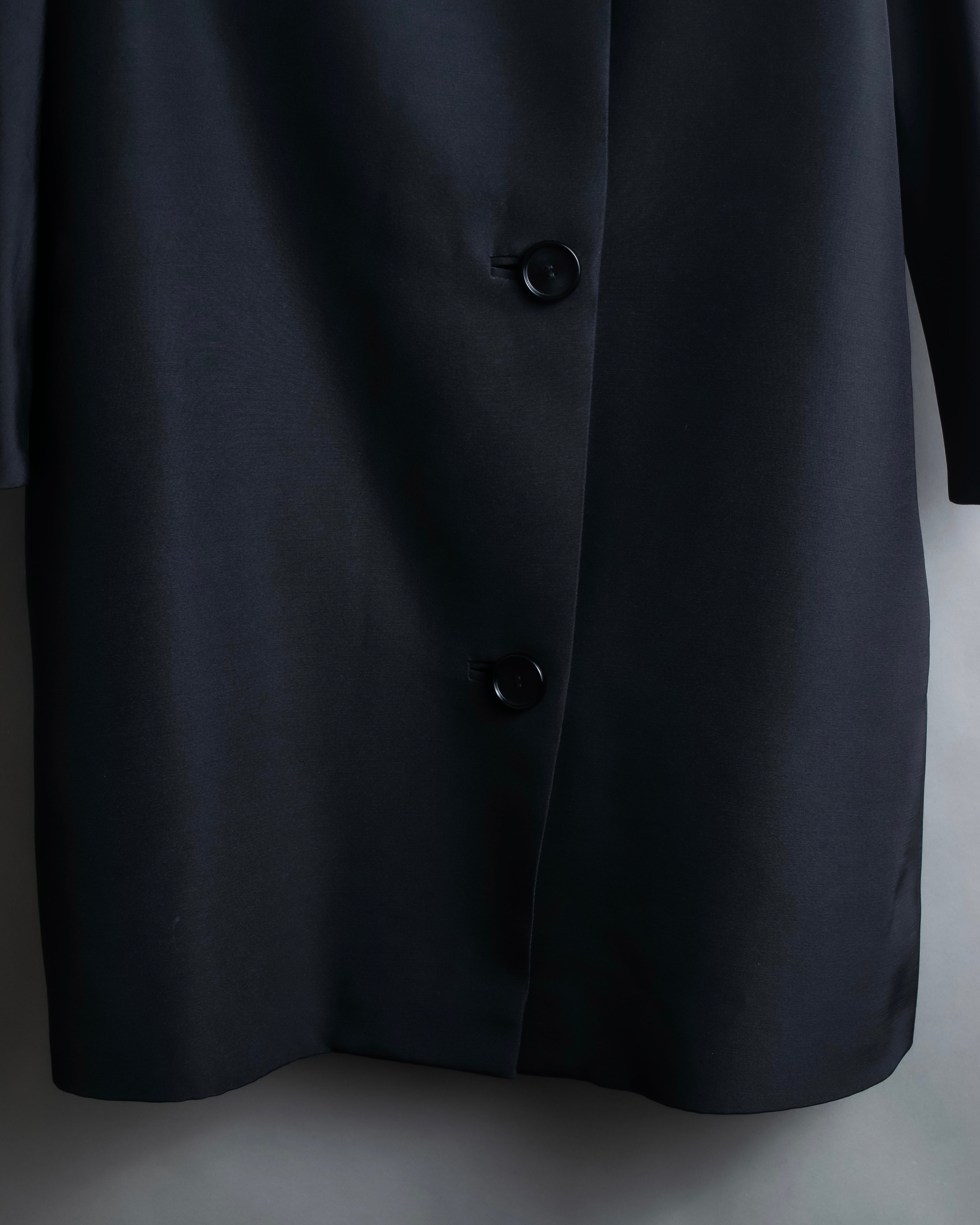 "BALENCIAGA EDITION" Half sleeve design collarless jacket