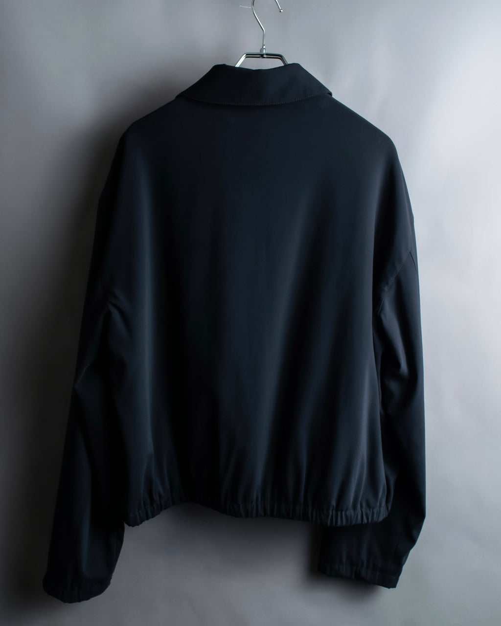 "ARMANI" Minimal design stand up collar blouson
