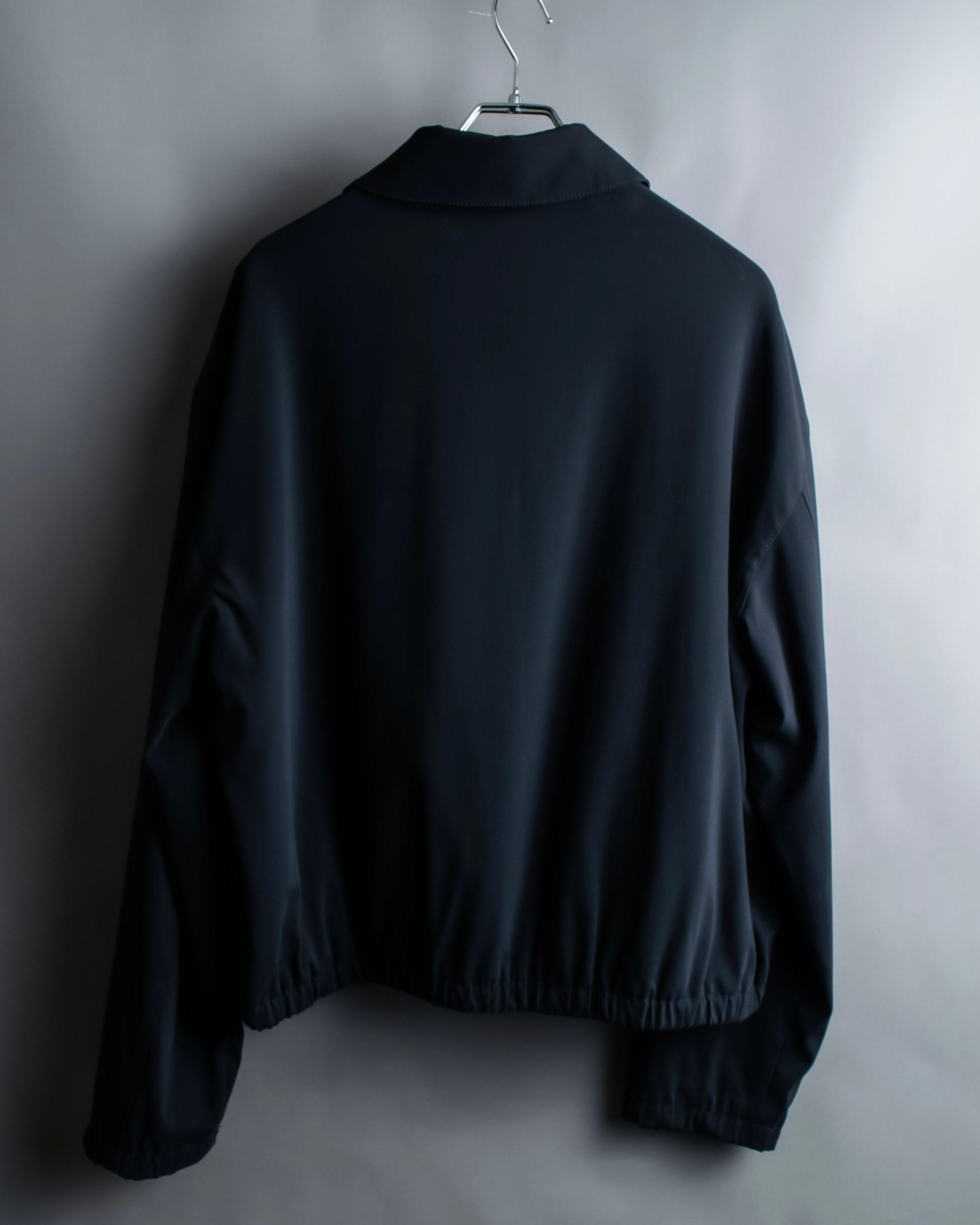 "ARMANI" Minimal design stand up collar blouson