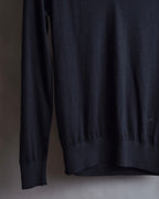 "HERMES" Cashmere silk blend V-neck knit