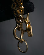 –SPECIAL– “Yves Saint Laurent” 90’s sculptural chain bracelet