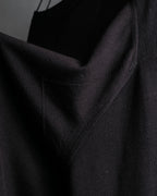 "BOTTEGA VENETA" High quality wool charcoal brown knit