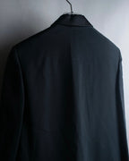 "GIVENCHY" Satin lapel switching design tailored jacket