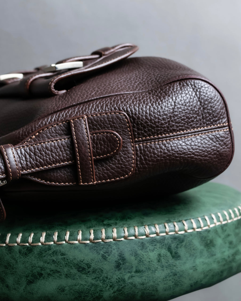 "LOEWE" Senda Brown Leather Handbag