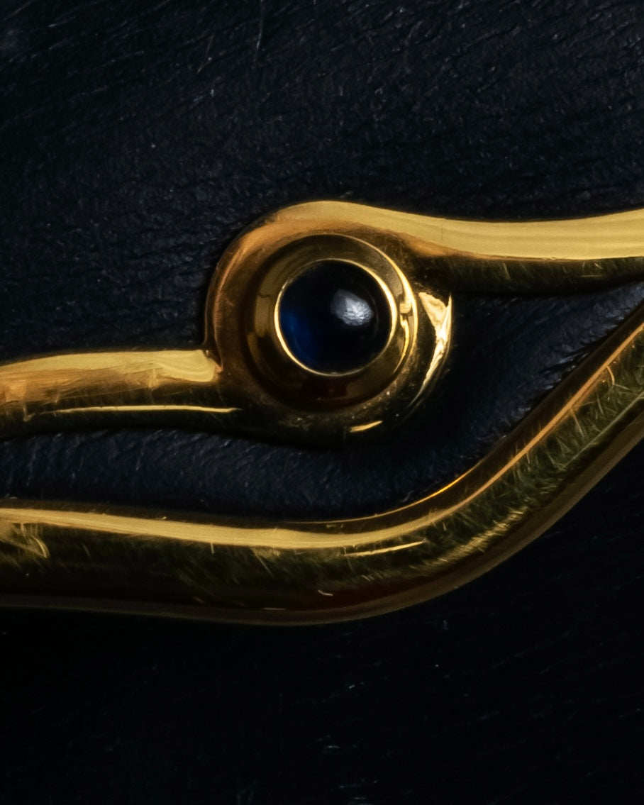 "Cartier" 80’s-90’s sculptural clasp chain shoulder bag