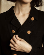 "tricot COMME des GARCONS" 07AW Military detail double-breasted compact jacket