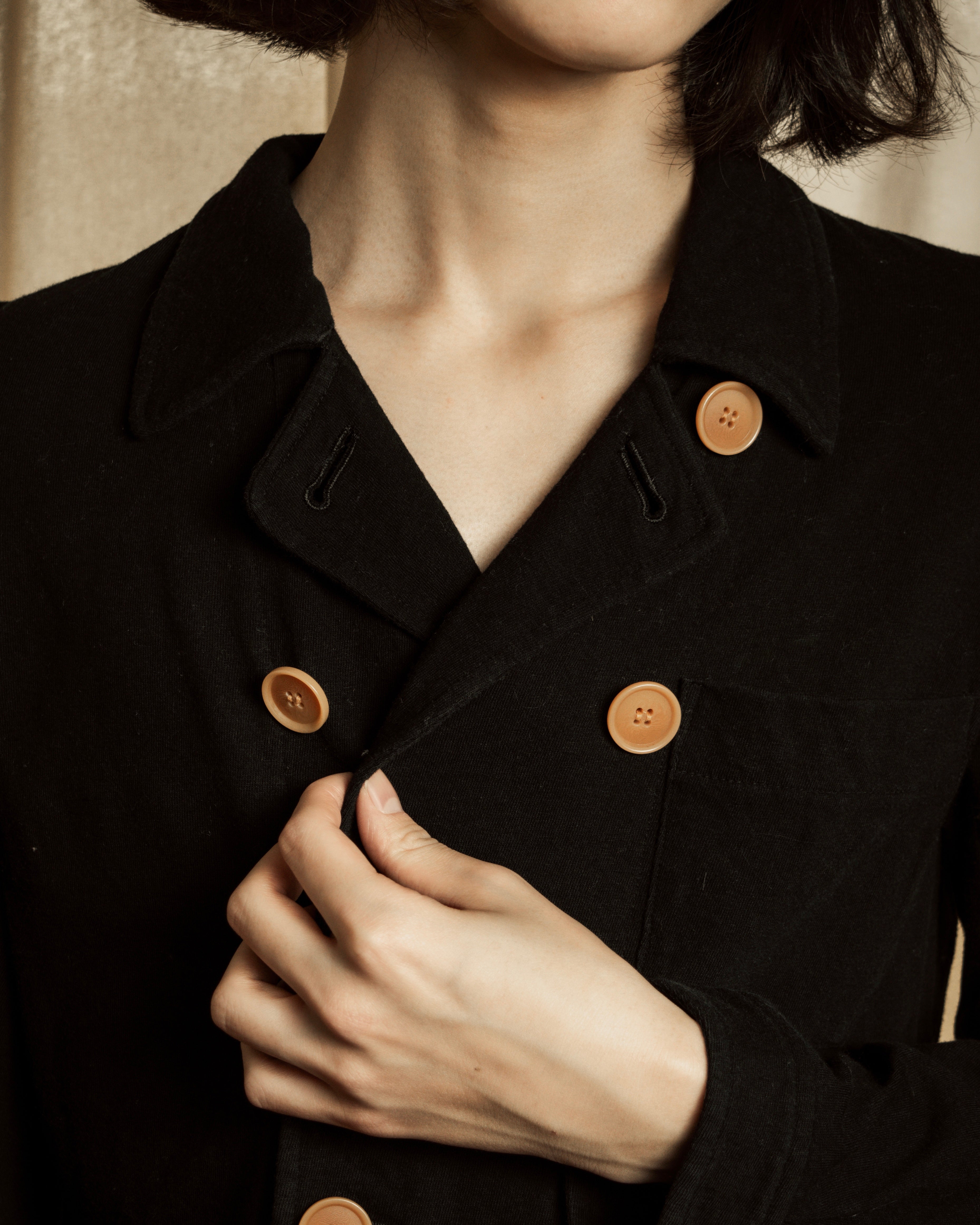 "tricot COMME des GARCONS" 07AW Military detail double-breasted compact jacket