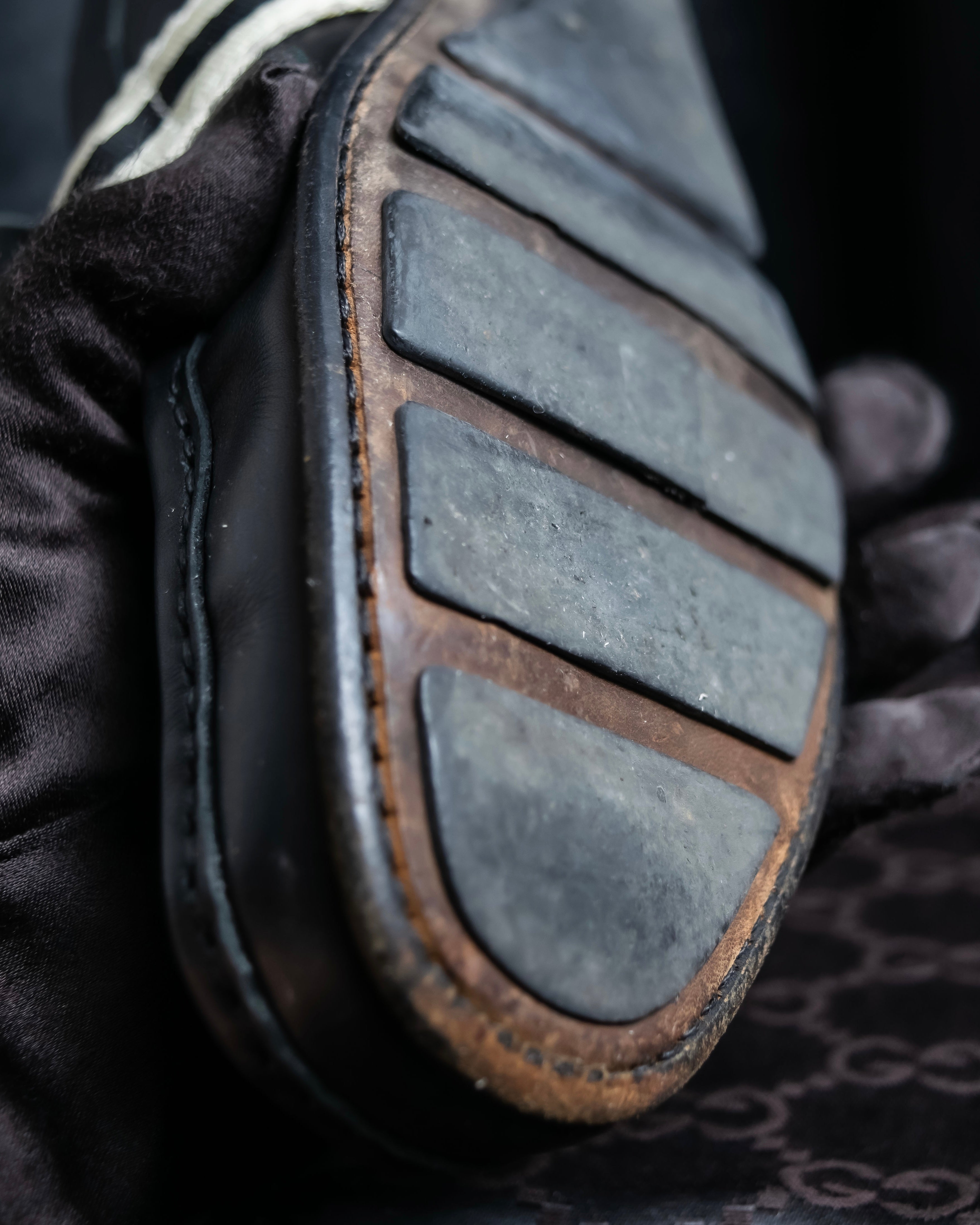 "GUCCI" Shelly line detail driving shoes