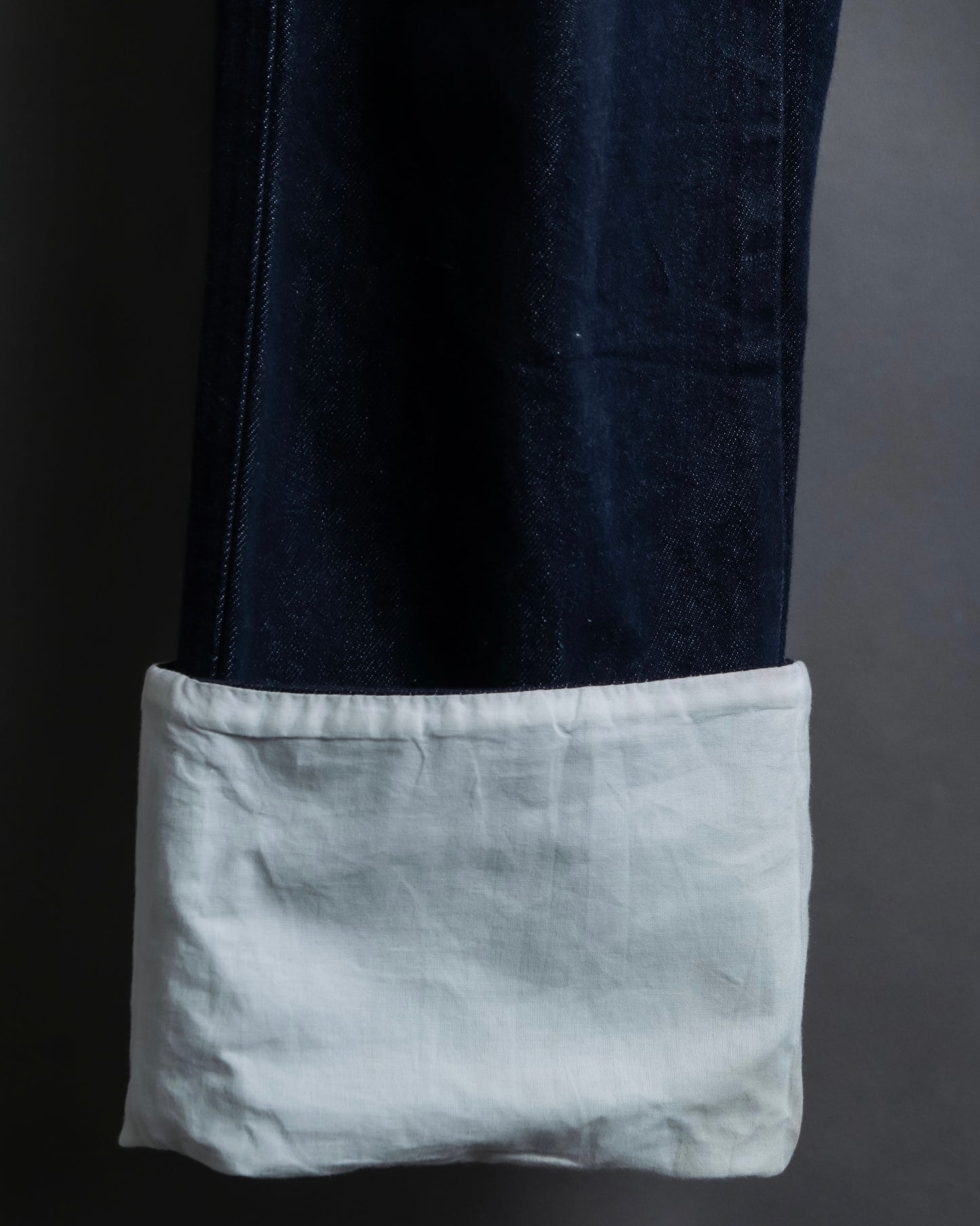 "LOEWE" Wide tapered fisherman denim pants