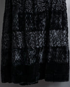 -SPECIAL- "FENDI" 90s Karl Lagerfeld-era lattice fur cape