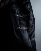 -SPECIAL- "BURBERRYS" 1980-1990's 
Classically tailored oversized 100% cashmere chester coat