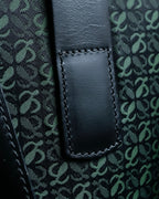 "LOEWE" Anagram pattern combination leather shoulder bag