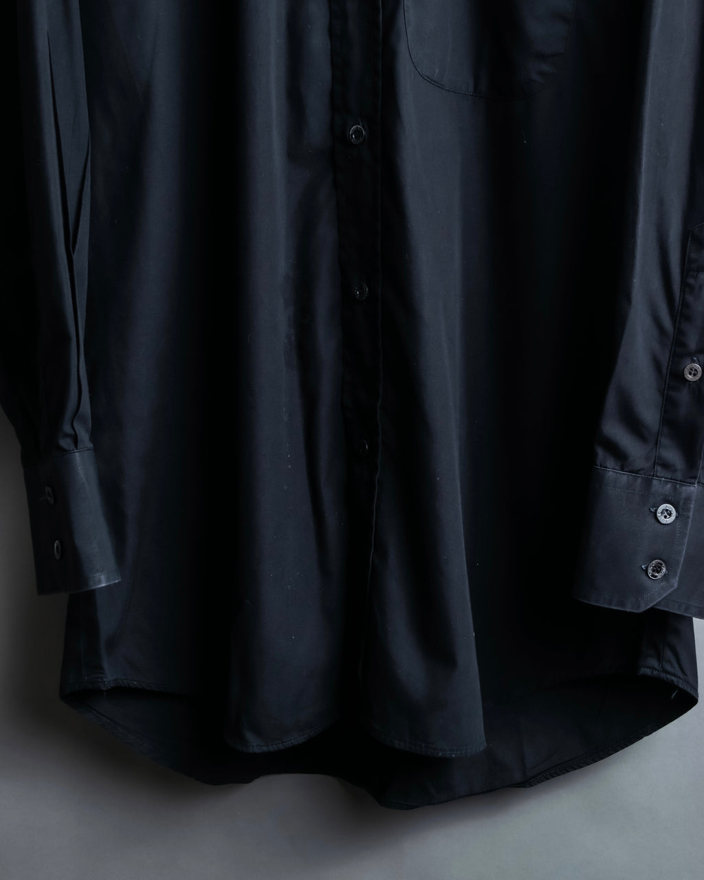 "GUCCI" Horizontal collar oversized shirt