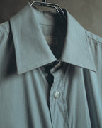 “PRADA” 2010’s fine striped slim-fit shirt