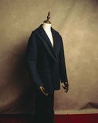"BOTTEGA VENETA"  Late 90's-early 00's textured tailored short coat