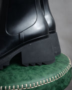 “Chloé” 2020’s Sculptural shark sole rain boots