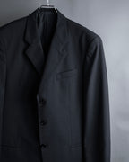 "ARMANI COLLEZIONI" Notched drape classically tailored jacket