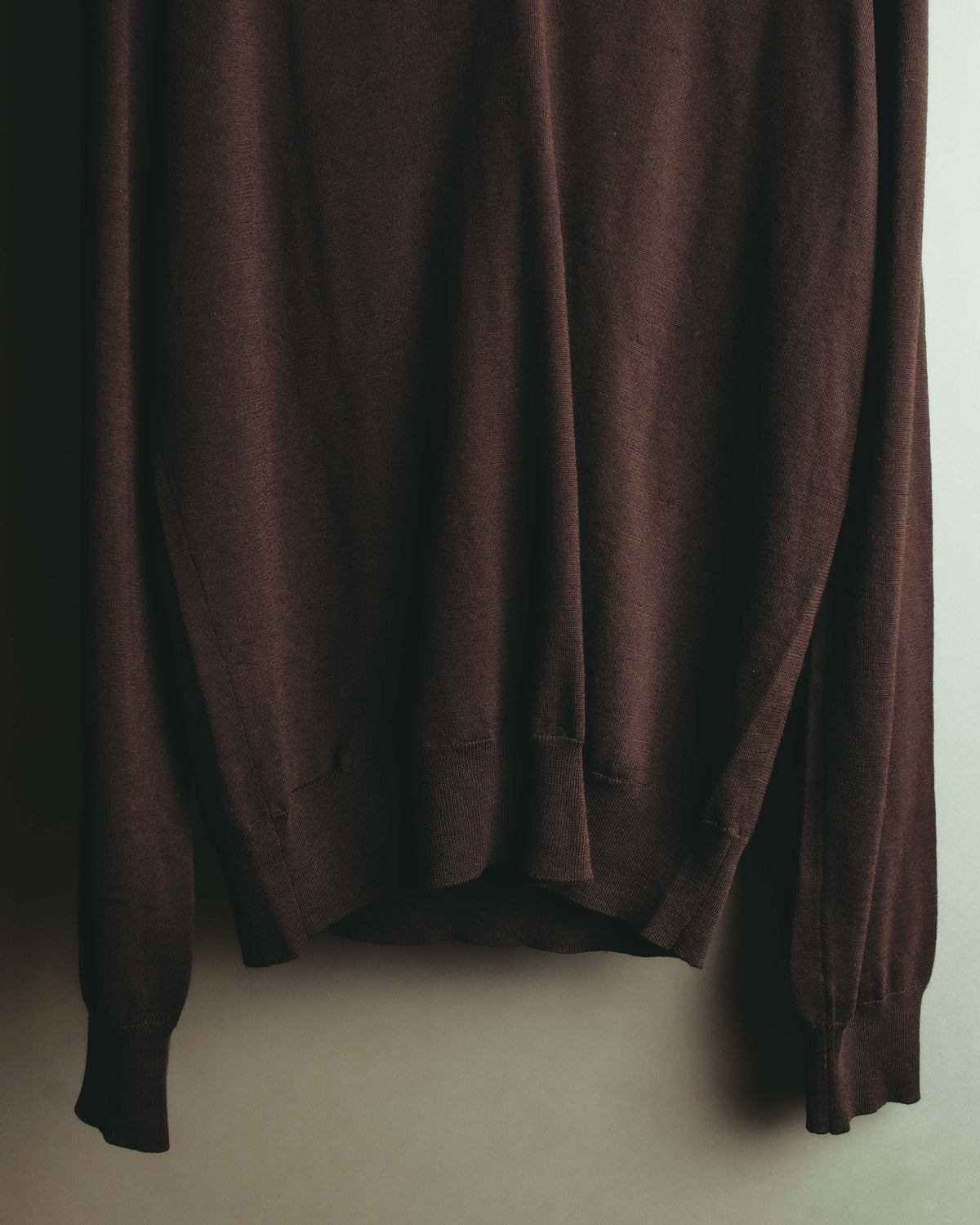 "GUCCI" 90's-00's Minimal V-neck wool sweater