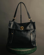 -SPECIAL- “YVES SAINT LAURENT rive gauche”
2008-2012 Muse two leather shoulder bag