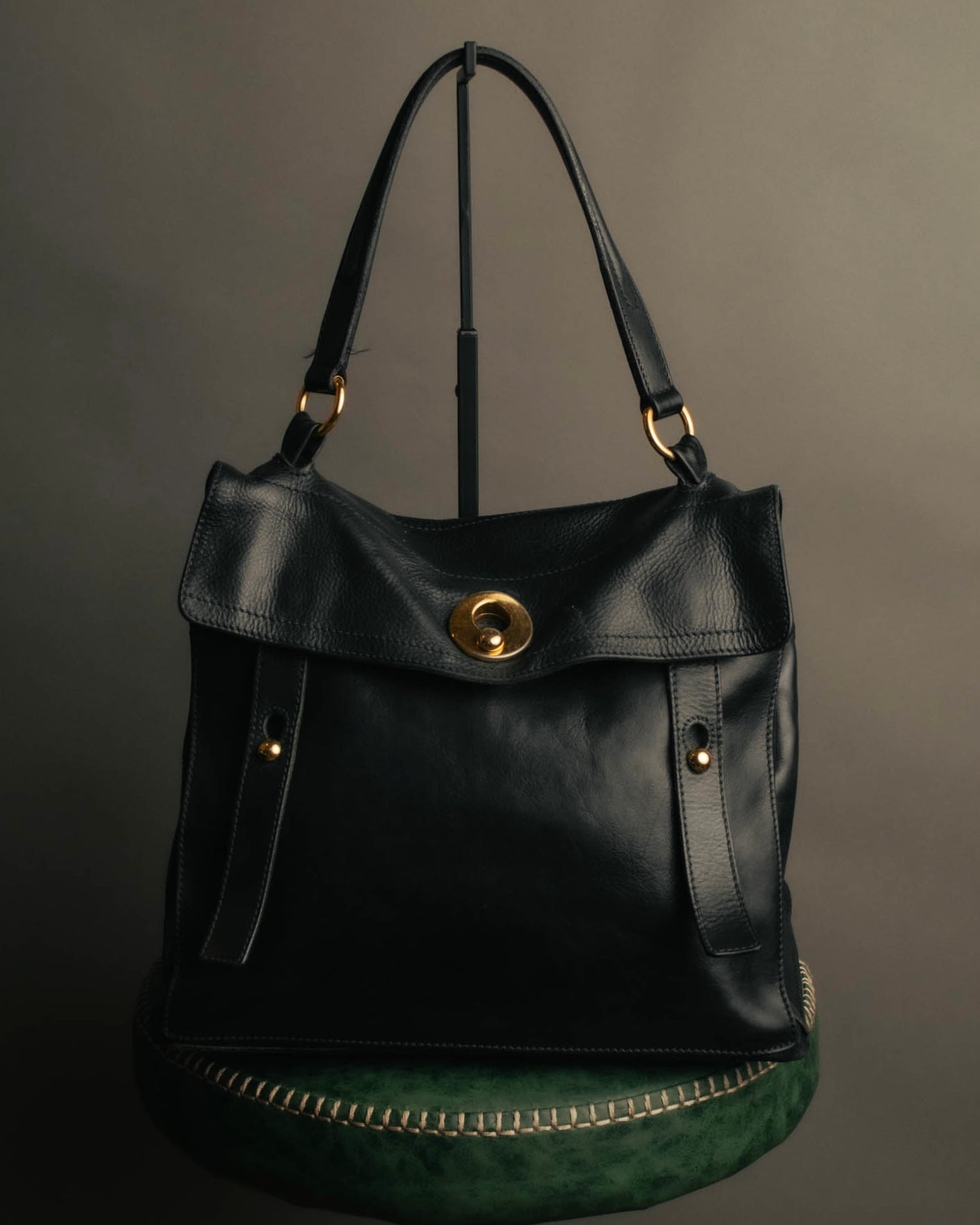 -SPECIAL- “YVES SAINT LAURENT rive gauche”
2008-2012 Muse two leather shoulder bag