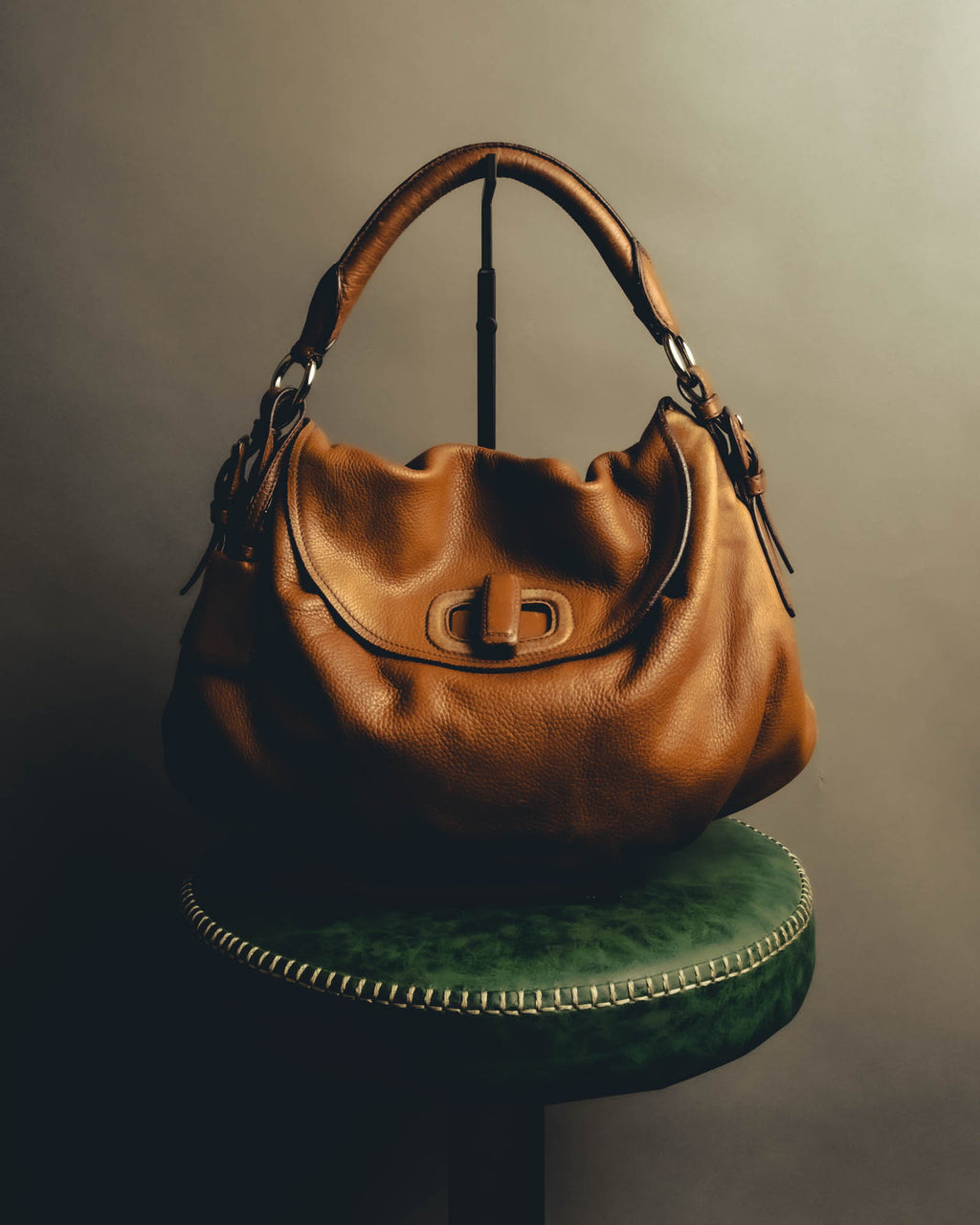"JIL SANDER" Soft grained leather shoulder bag