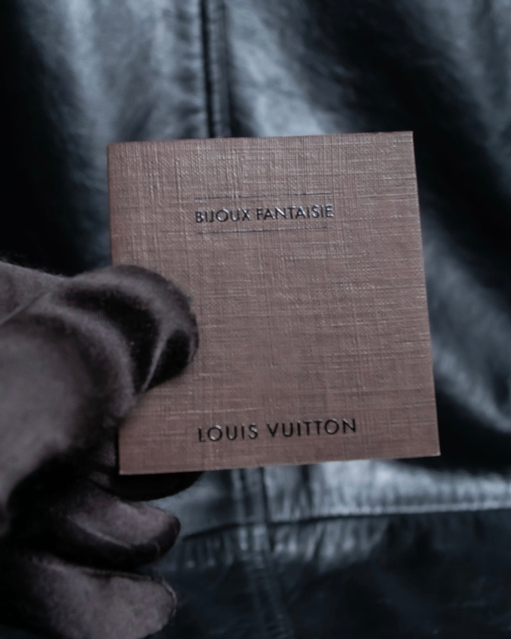 "LOUIS VUITTON" Berg love letters metal ring