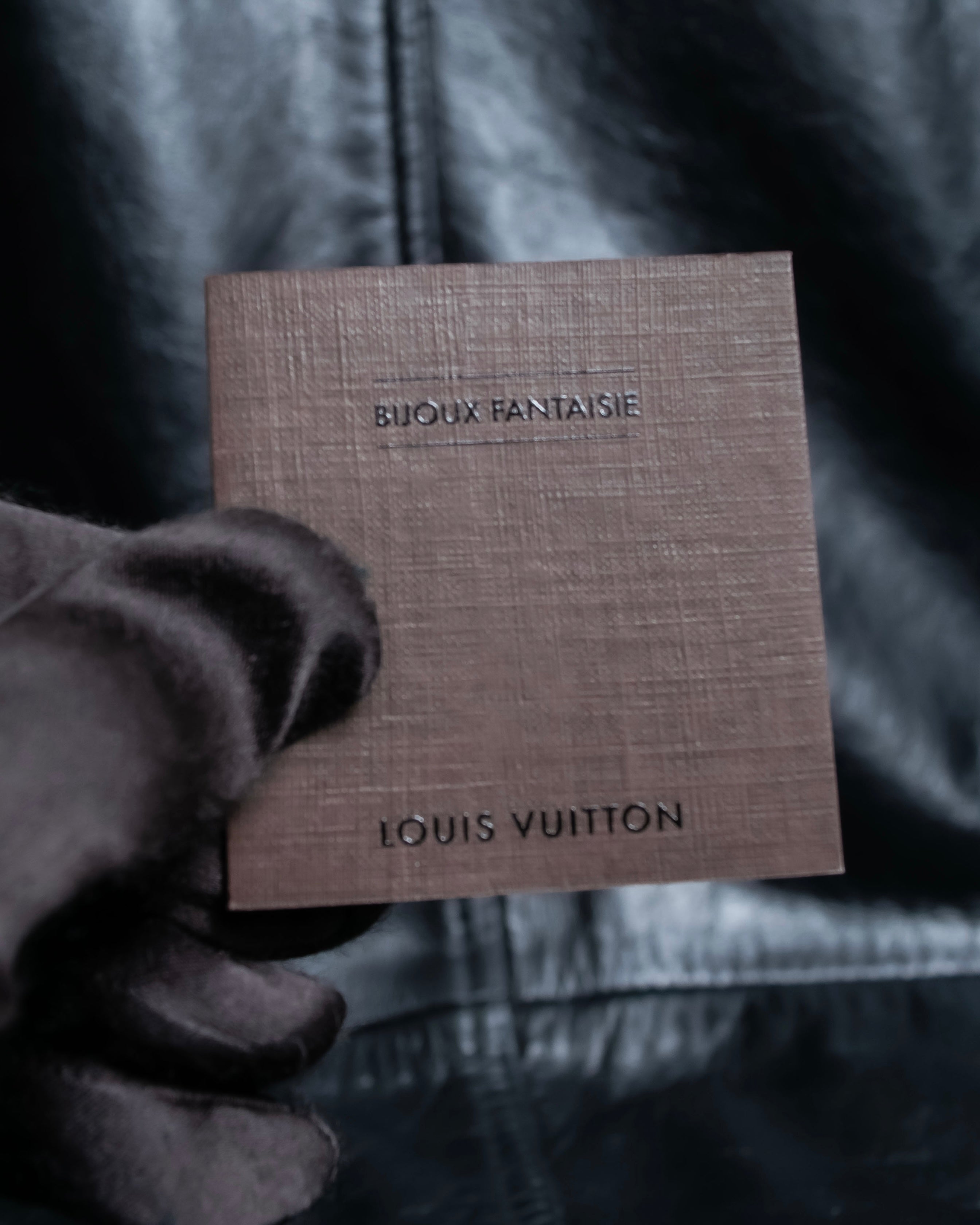 "LOUIS VUITTON" Berg love letters metal ring