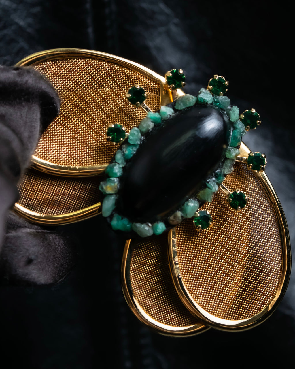 "MARNI" Bee motif jewelry brooch