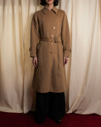 "Aquascutum" Traditional detail belted long trench coat