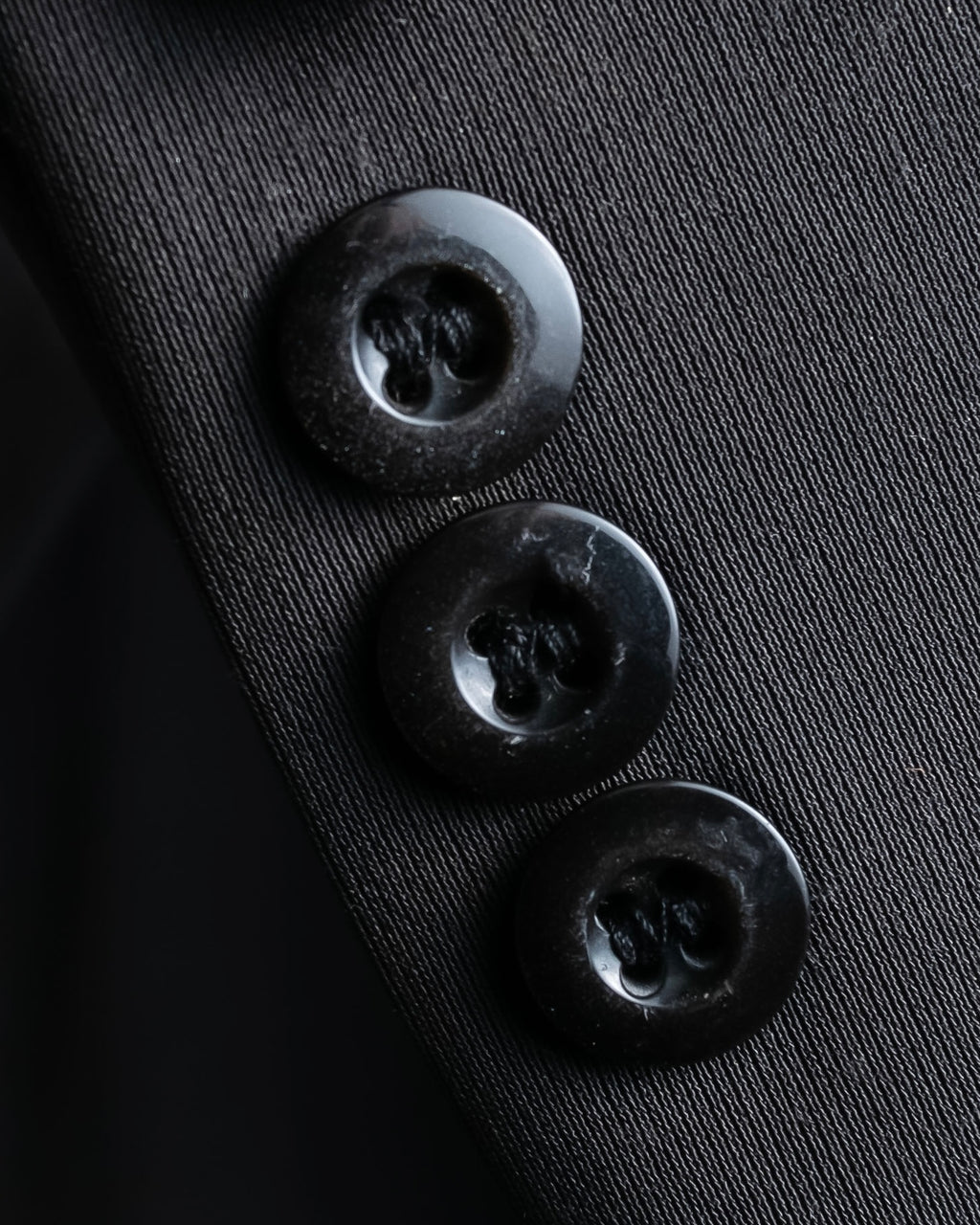 "TOSSARI" Shiny hidden zipper design tailored jacket