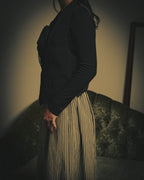 -SPECIAL- "CHANEL" 04AW Sheer bow-tie knit top