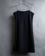 "BALENCIAGA" Piping material switching camisole
