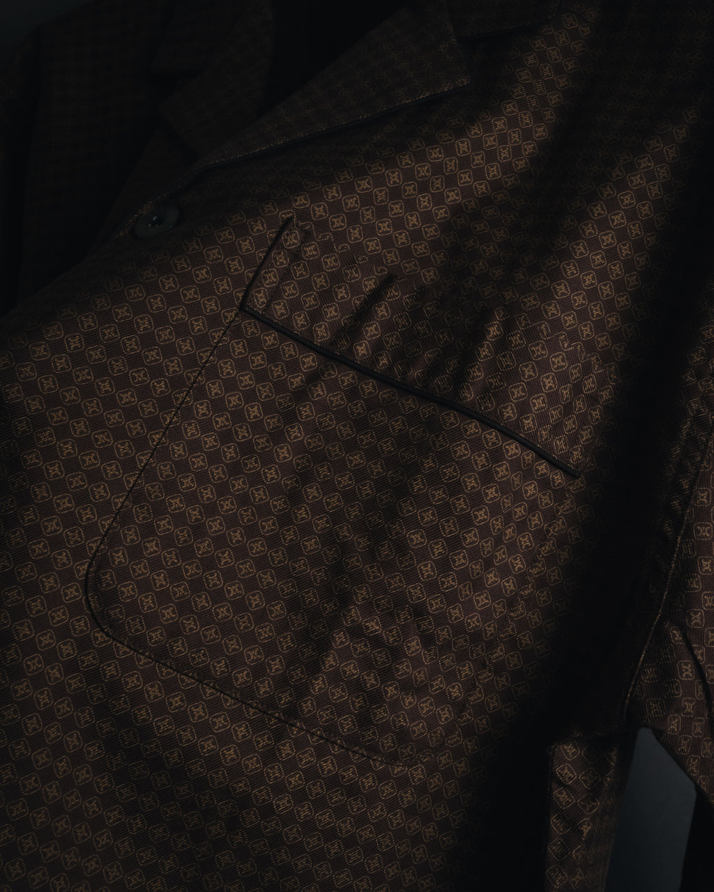 "CELINE" Monogram Pattern Relaxed Outfit