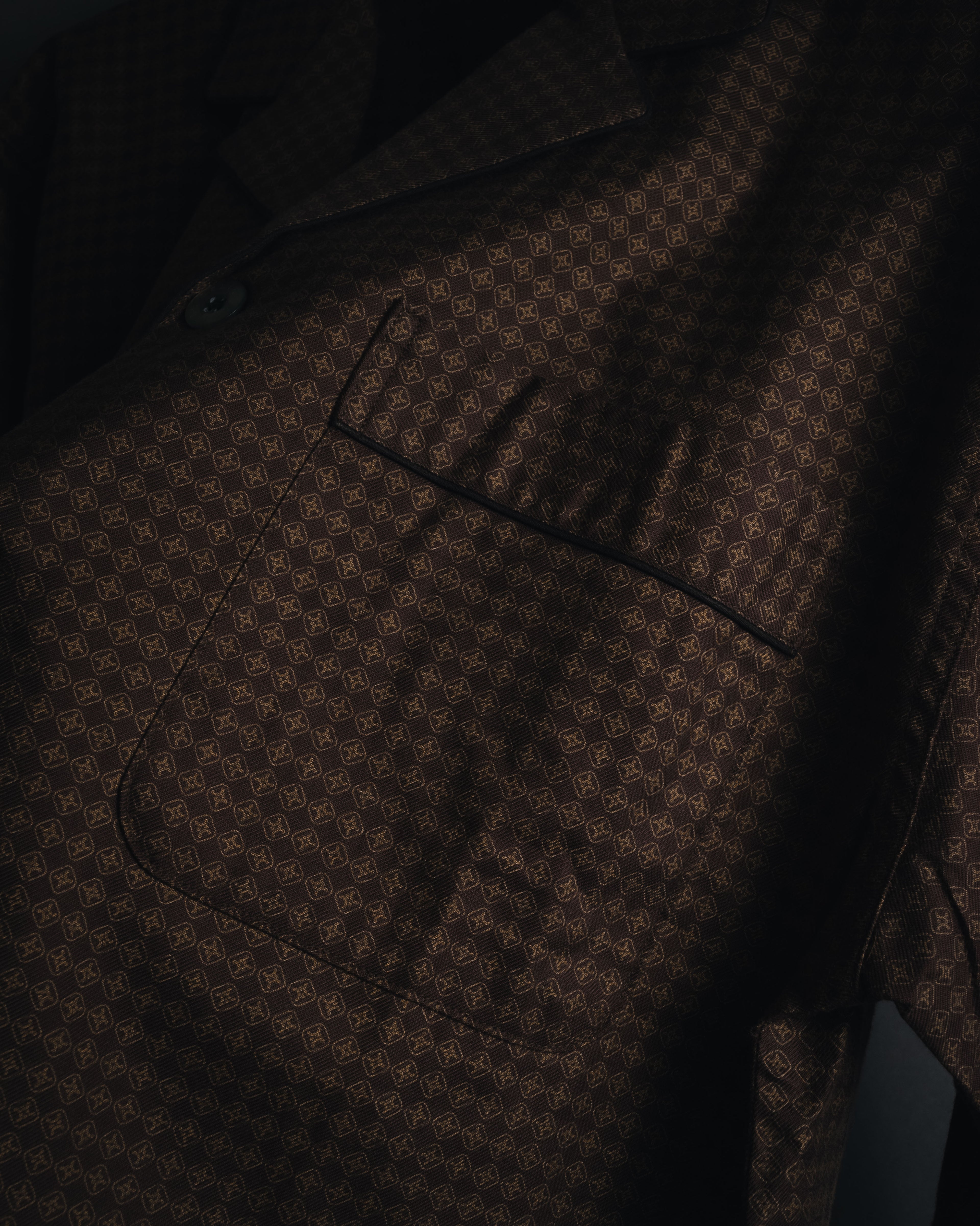 "CELINE" Monogram Pattern Relaxed Outfit