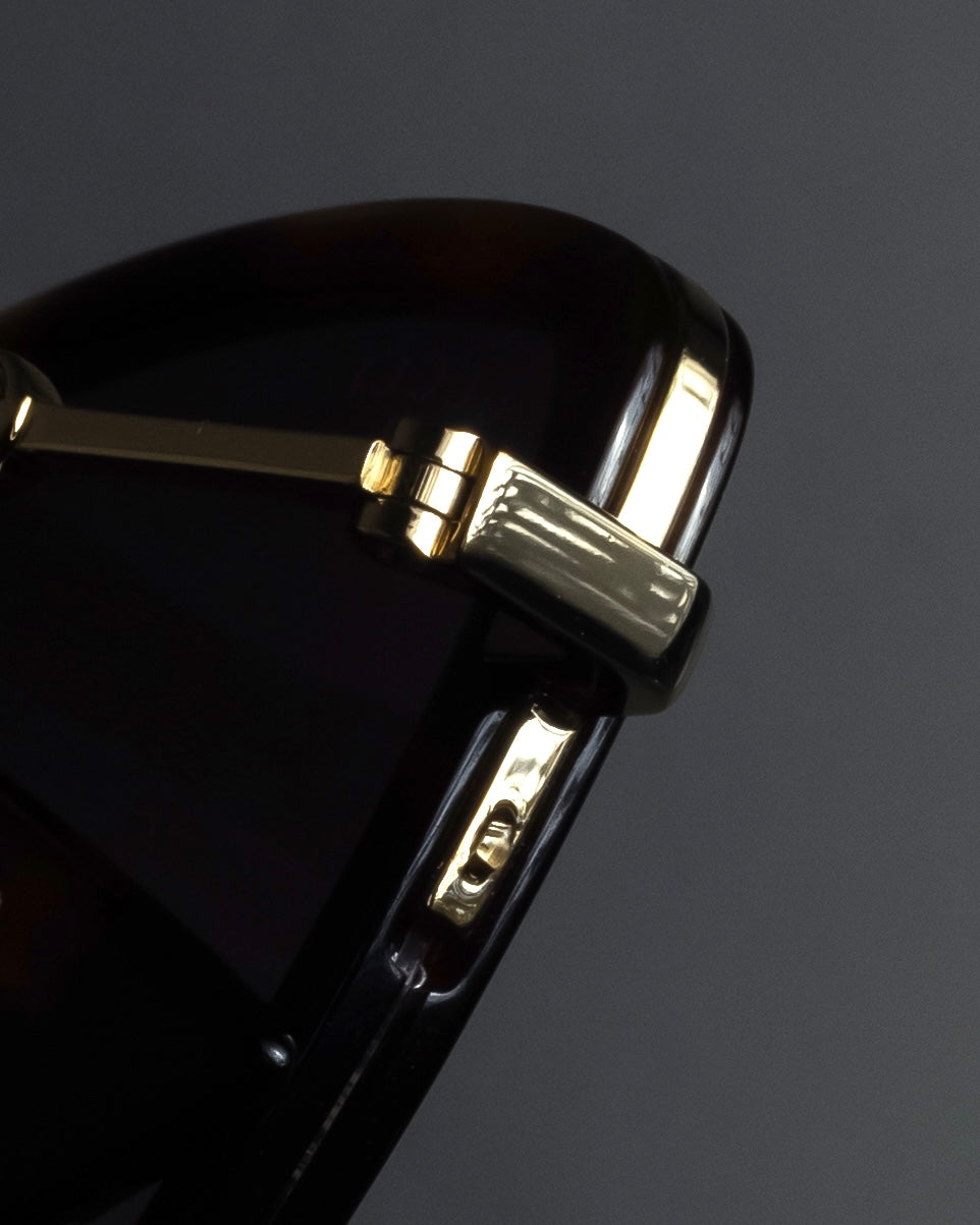 "GUCCI" Square butterfly over-frame sunglasses