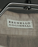 -SPECIAL- “Brunello Cucinelli” 00’s-10’s Sheer layered sleeveless tunic dress