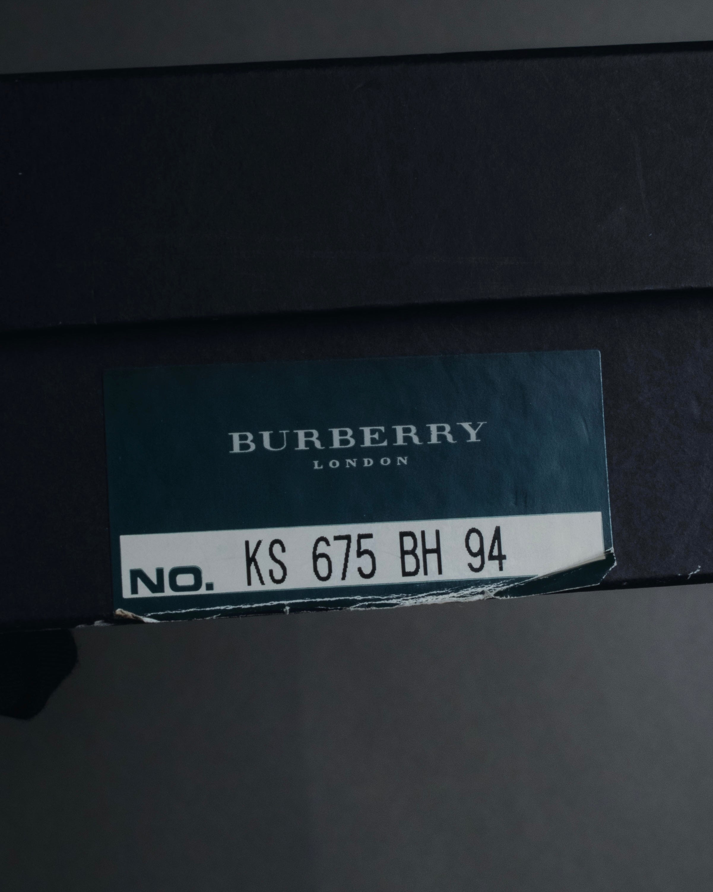 "BURBERRY" 00’s Framed chain formal bag