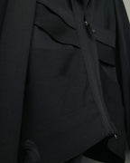 -SPECIAL- “Jean Paul GAULTIER FEMME” 2005-2011 Corset lace-up tailored zip jacket