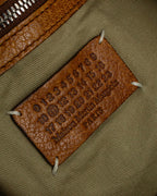 "MAISON MARGIELA" 12SS over flap design leather shoulder bag