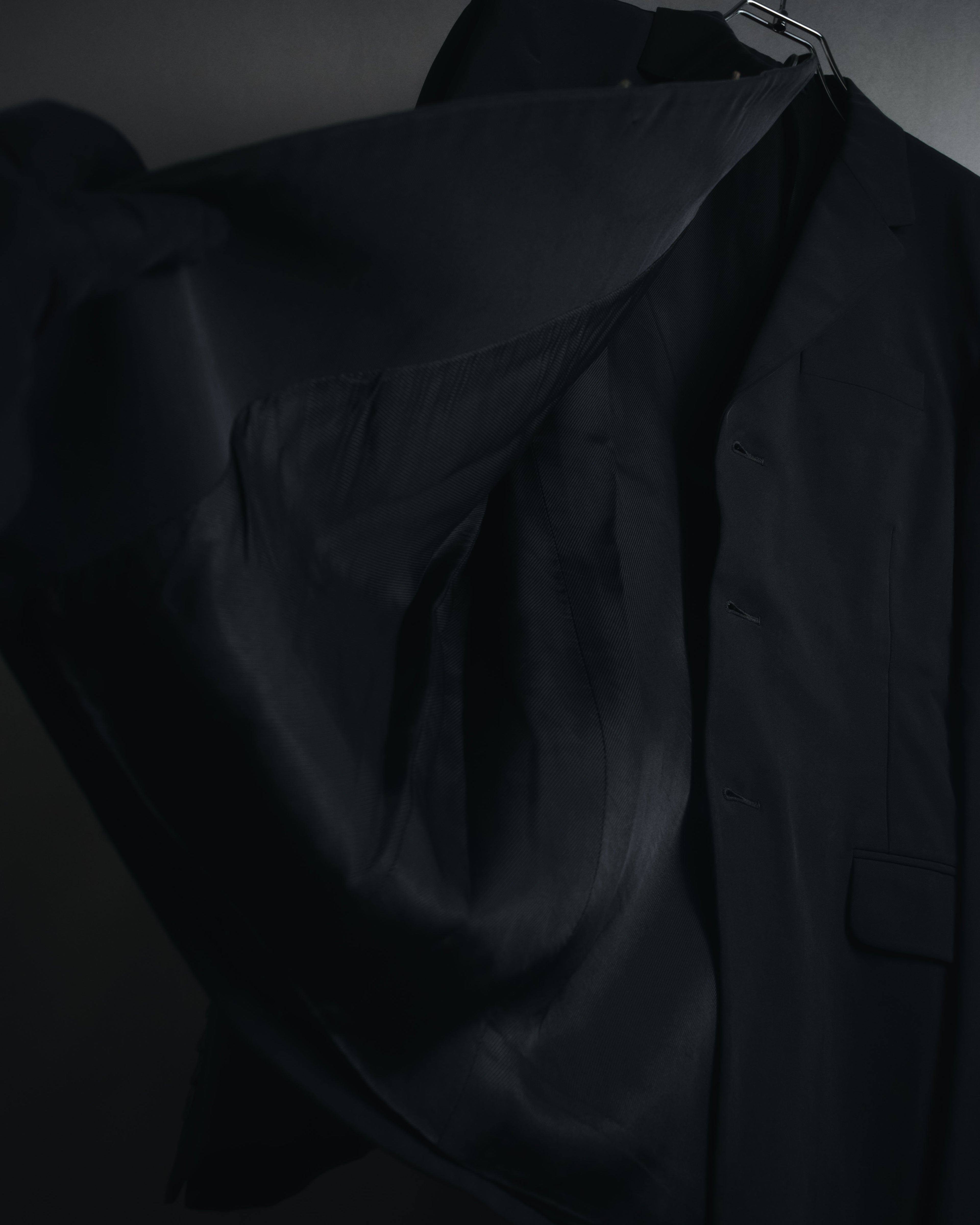 "PRADA" 1994AW Stretch polyester tailored suit