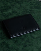 "LOEWE" Anagram logo engraved leather card case