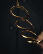 –SPECIAL– “Christian Dior” 90’s Sculptural oval link bracelet