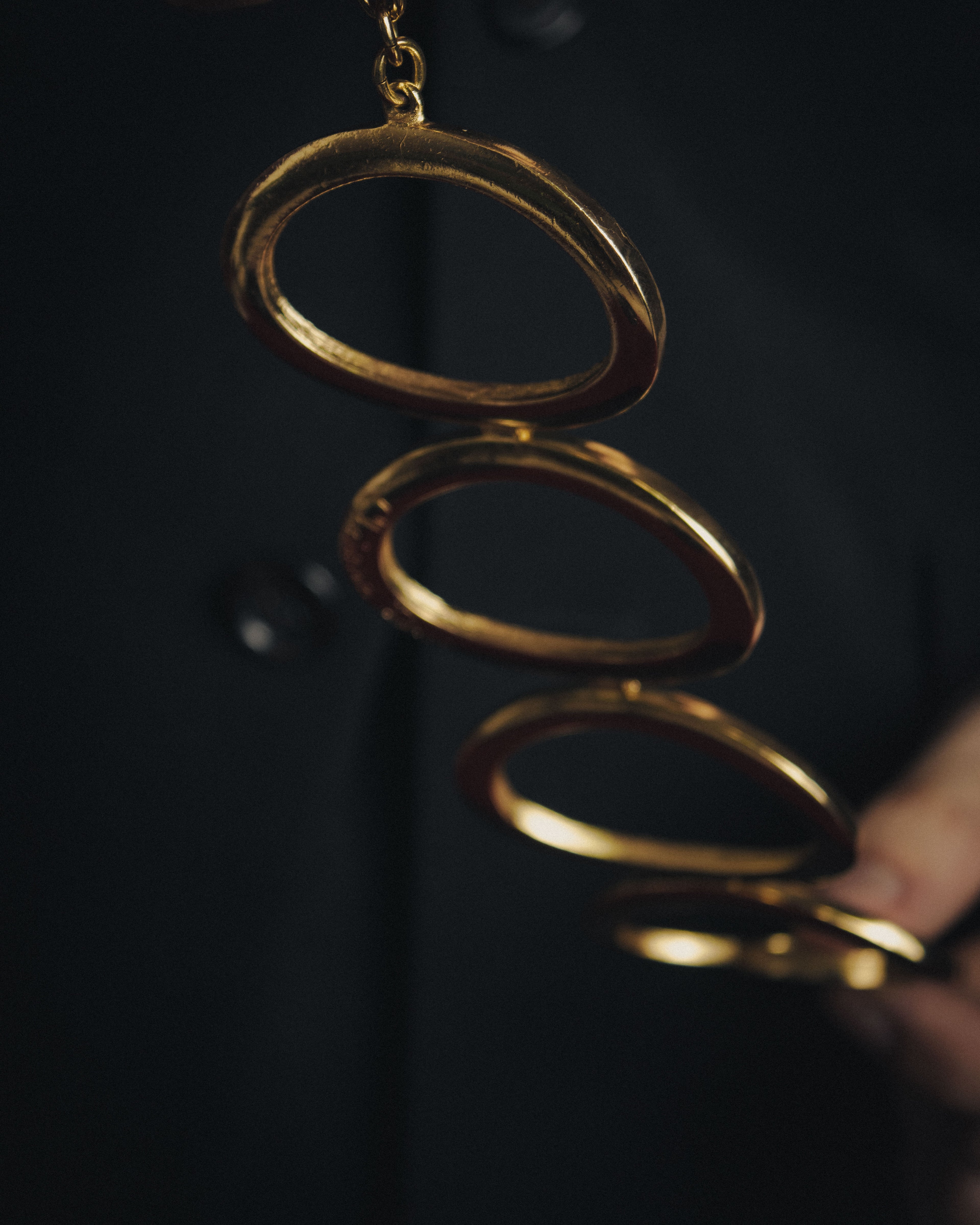 –SPECIAL– “Christian Dior” 90’s Sculptural oval link bracelet